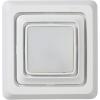 imageBroanNuTone FG600S LED Lighted Grille Upgrade for Bathroom Ventilation Fans Easy Installation  DIY White Square1025 in W x 975 in L