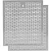 imageBroanNuTone HPFA3A30 Micro Mesh Aluminum Type C3 Kitchen Exhaust Grease Filter Stove Hood Vent Air 2 Set
