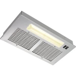 imageBroan NuTone PM400SS Custom Cabinet Builtin 3Speed Power Pack Insert with LED Lighting and 450 Max Blower CFM 21Inch Stainless Steel205Inch