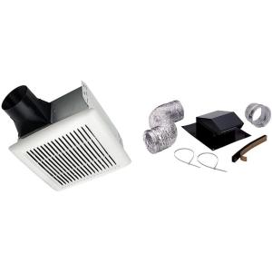 imageBroanNuTone A80 Ventilation Fan with Roomside Installation 80 CFM 20 Sones White110 CFM