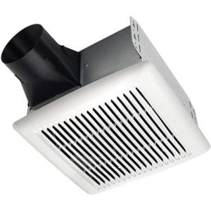 imageBroanNuTone AE50 Ventilation Fan with Roomside Installation ENERGY STAR Certified Ceiling or Wall Mount 50 CFM 05 Sones White80 CFM