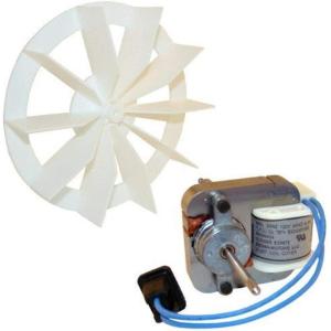 imageBroanNuTone BP27 Bathroom Fan Replacement Motor and Wheel Set 50 CFMBlack  White
