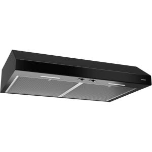 imageBroanNuTone MTR1303BL 30Inch Under Cabinet Range Hood Energy Star 350 Max Blower CFM BlackBlack