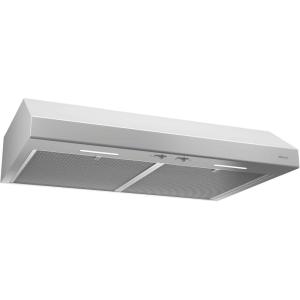 imageBroanNuTone MTR1303BL 30Inch Under Cabinet Range Hood Energy Star 350 Max Blower CFM BlackWhite