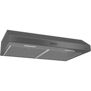 imageBroanNuTone MTR2303SS Mantra 30Inch 350 MAX Blower CFM 15 Sones Stainless Steel Range HoodBlack Stainless Steel