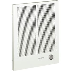 imageBroanNuTone White 198 High Capacity Wall Heater Painted Grille 40002000 Watt 240 VAC 2000400040002000 Watt