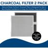 imageBroanNuTone HPF1 Replacement Charcoal Filter XA for Ductless Range Hoods Carbon Air Filter Charcoal Air Filter for Kitchen