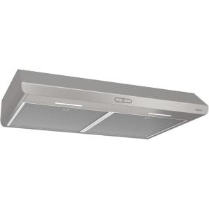 imageBroanNuTone BKDF130SSK Stainless Steel Broan 375 Max Blower CFM 30Inch Undercabinet Range Hood Cord Kit and Charcoal Filters