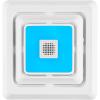imageBroanNuTone FG800RGBS Genuine Replacement Cover Bath Fan Not Included with ChromaComfort LED Light and Sensonic Bluetooth Speaker Fits Select Bathroom Fan ModelsBluetooth LED CoverGrille