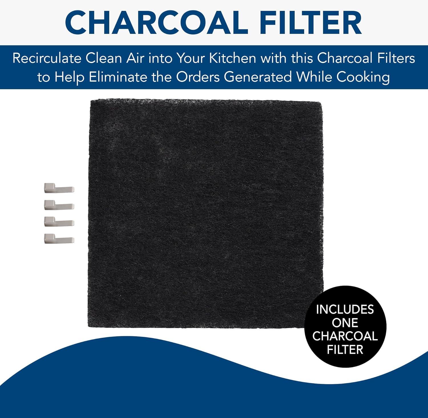 imageBroanNuTone HPFX1 Charcoal Filter for BXT1 Series Range Hoods Carbon Air Filter Charcoal Air Filter for Kitchen 10875quotx105quotx0125quot