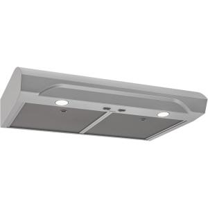 imageBroanNuTone ALT1303WW Alta 30Inch 350 MAX Blower CFM 15 Sones White Range Hood UndercabinetStainless Steel