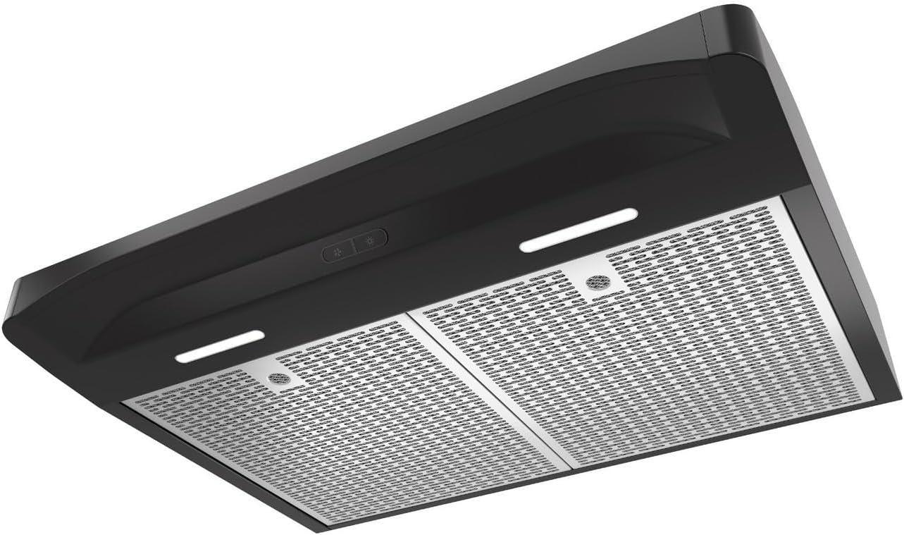imageBroan ALT230BL Elite Atla 2 Black 30 inch Convertible UnderCabinet Range Hood
