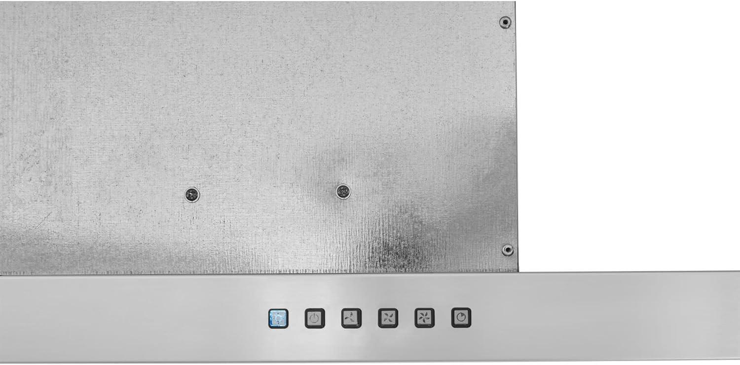 imageBroan Elite 36inch Slideout Range Hood 400 Max Blower CFM Stainless Steel