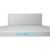 imageBroanNuTone 30quot LowProfile Pyramidal Chimney Range Hood with LED Lighting Convertible WallMount Kitchen Chimney Vent Hood 450 Max CFM Stainless SteelStainless Steel Legacy