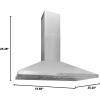 imageBroanNuTone BWP2364SS Convertible WallMount LED Lights Pyramidal Chimney Range Hood 36Inch Stainless Steel