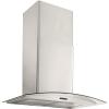 imageBroanNuTone 30inch WallMount Convertible ChimneyStyle Range Hood with 3Speed Exhaust Fan and Light 460 Max Blower CFM Stainless SteelStainless Steel