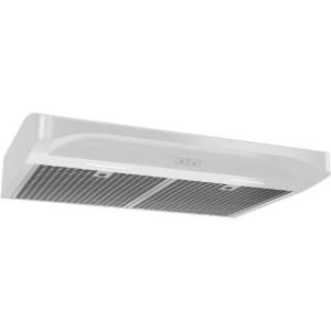 imageBroan Elite 30Inch Convertible UnderCabinet Range Hood White 375 Max Blower CFM