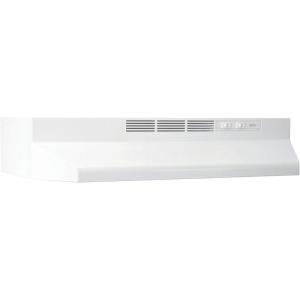 imageBroanNuTone BUEZ130WW NonDucted Ductless Range Hood with Lights Exhaust Fan for Under Cabinet 30Inch WhiteWhite