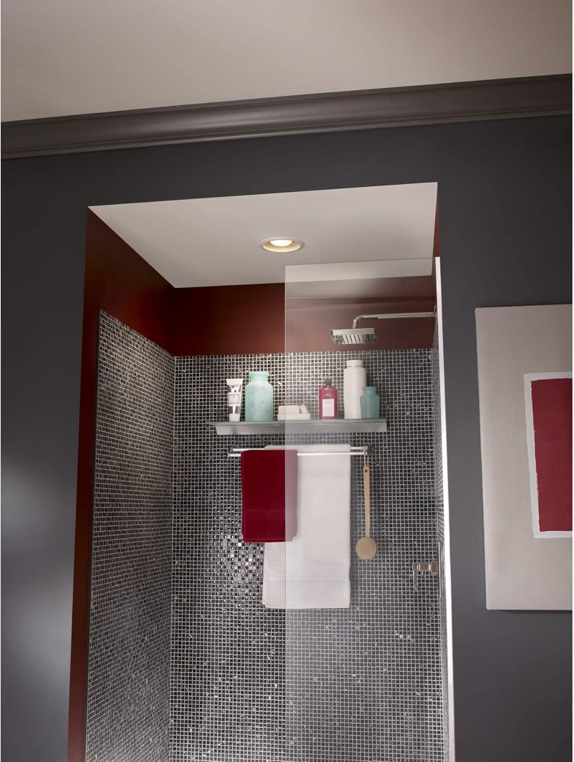 imageBroanNuTone 744 Recessed Light Ventilation Fan 70 CFM 15 Sones WhiteIncandescent Light