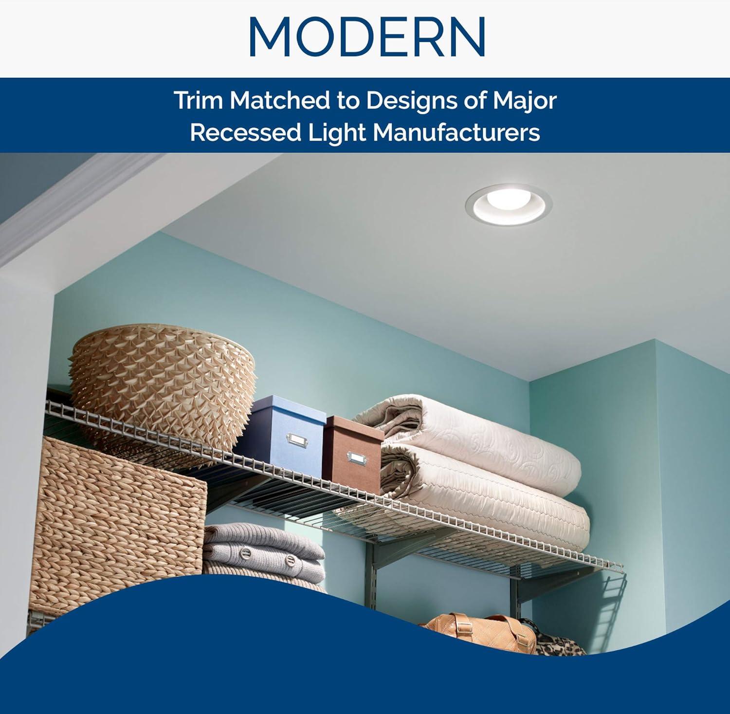 imageBroanNuTone 744 Recessed Light Ventilation Fan 70 CFM 15 Sones WhiteModern