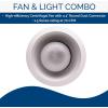 imageBroanNuTone 744 Recessed Light Ventilation Fan 70 CFM 15 Sones WhiteModern