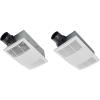 imageBroanNuTone PowerHeat Bathroom Exhaust Fan Heater and LED Light Combination 80 CFM and 110 CFM
