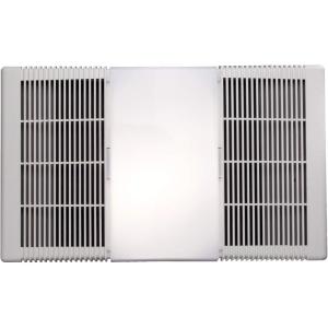 imageBroanNutone 668RP Ceiling Bathroom Exhaust Fan and Light Combo 100Watt Incandescent Lighting 40 Sones 70 CFM  WhiteFan and Light Combo