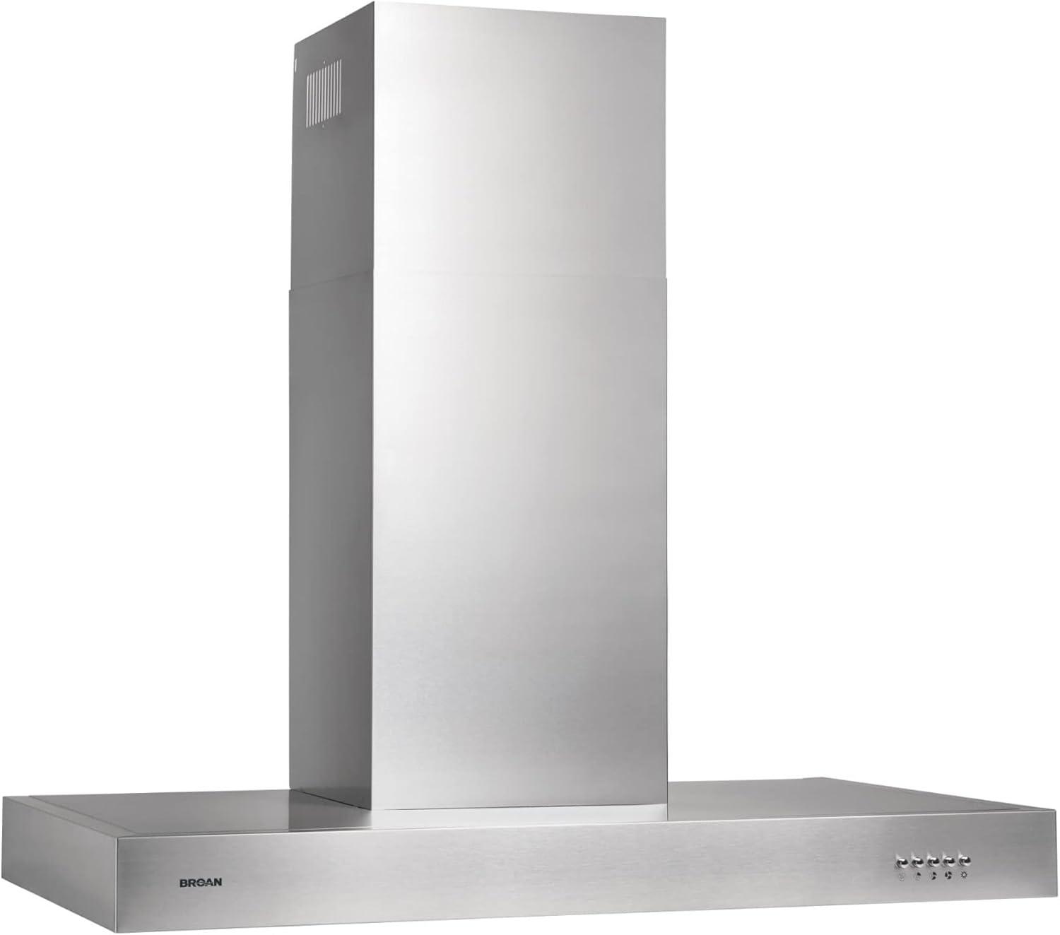 imageBroan B5336SS 36 Wall Mount Chimey Hood 450 Cfm Max