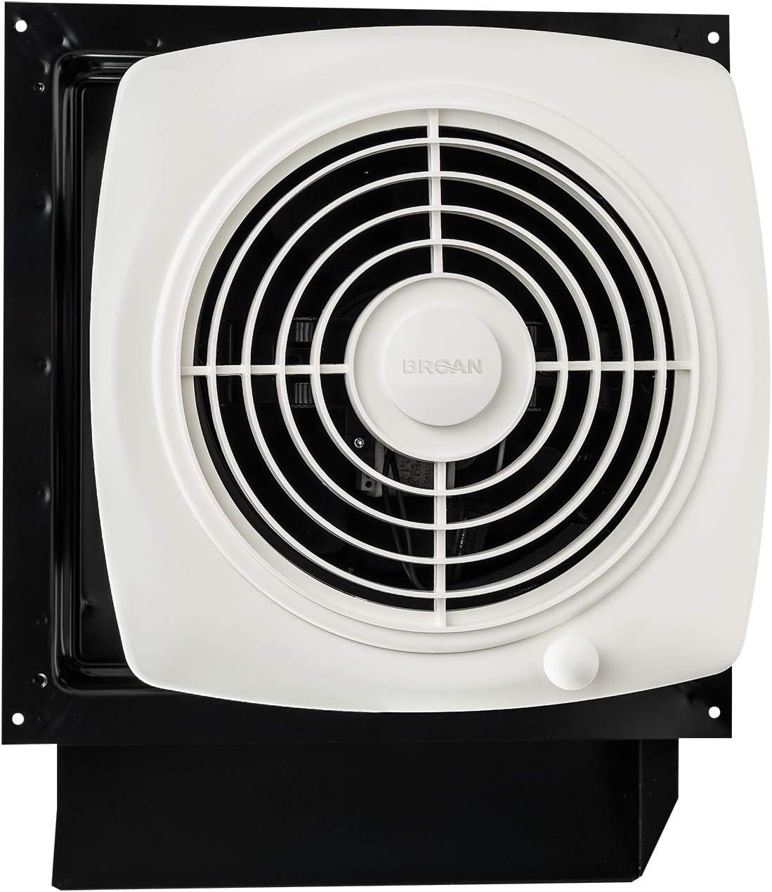 imageBroanNuTone 509 ThroughtheWall Ventilation Fan White Cover 200 CFM 85 Sones 8quotFan  200 CFM  Fan  70 CFM