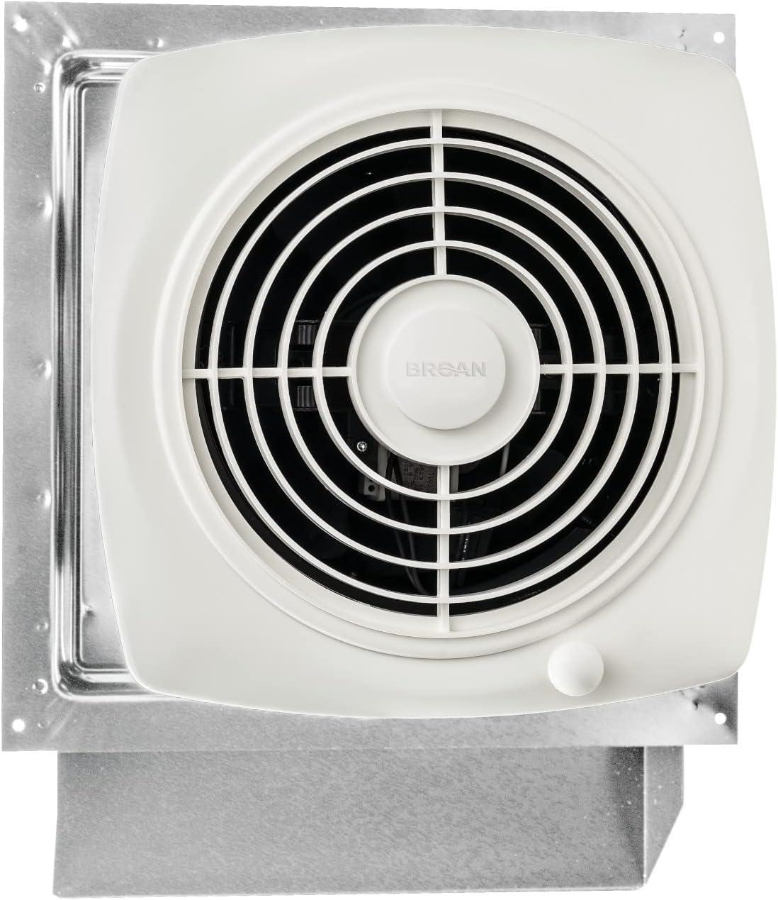 imageBroanNuTone 509 ThroughtheWall Ventilation Fan White Cover 200 CFM 85 Sones 8quotFan  200 CFM