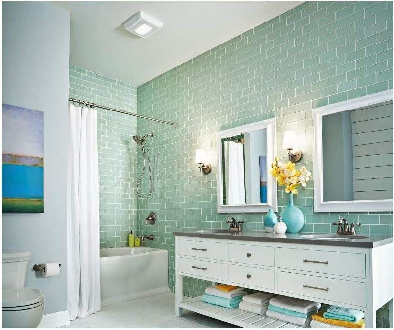 imageBroanNuTone AN80L Ventilation Fan 80 CFM 100 Sones White80 CFM