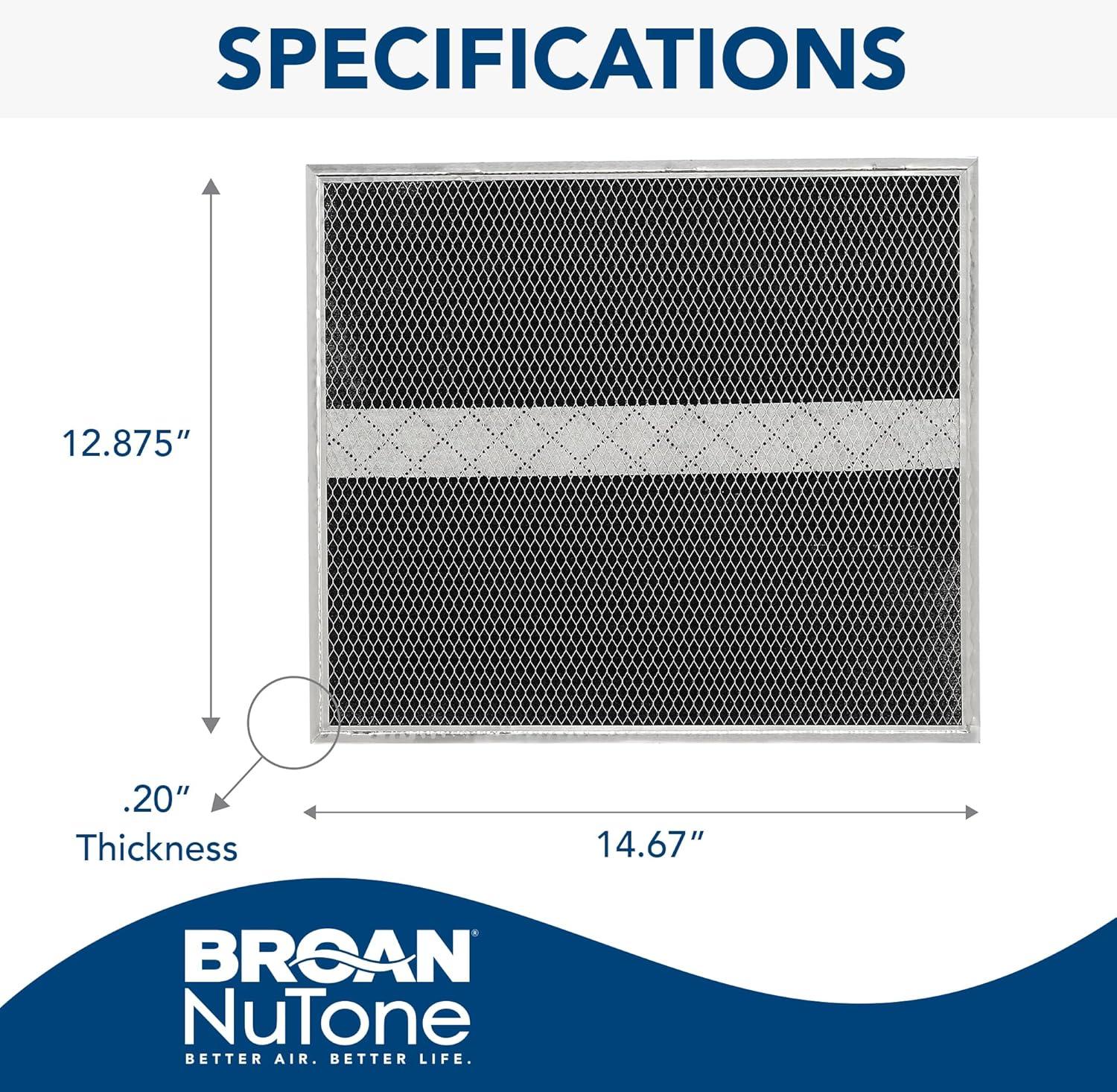 imageBroanNuTone Glacier 36inch UnderCabinet 4Way Convertible Range Hood with 2Speed Exhaust Fan and Light BisqueStainless Steel