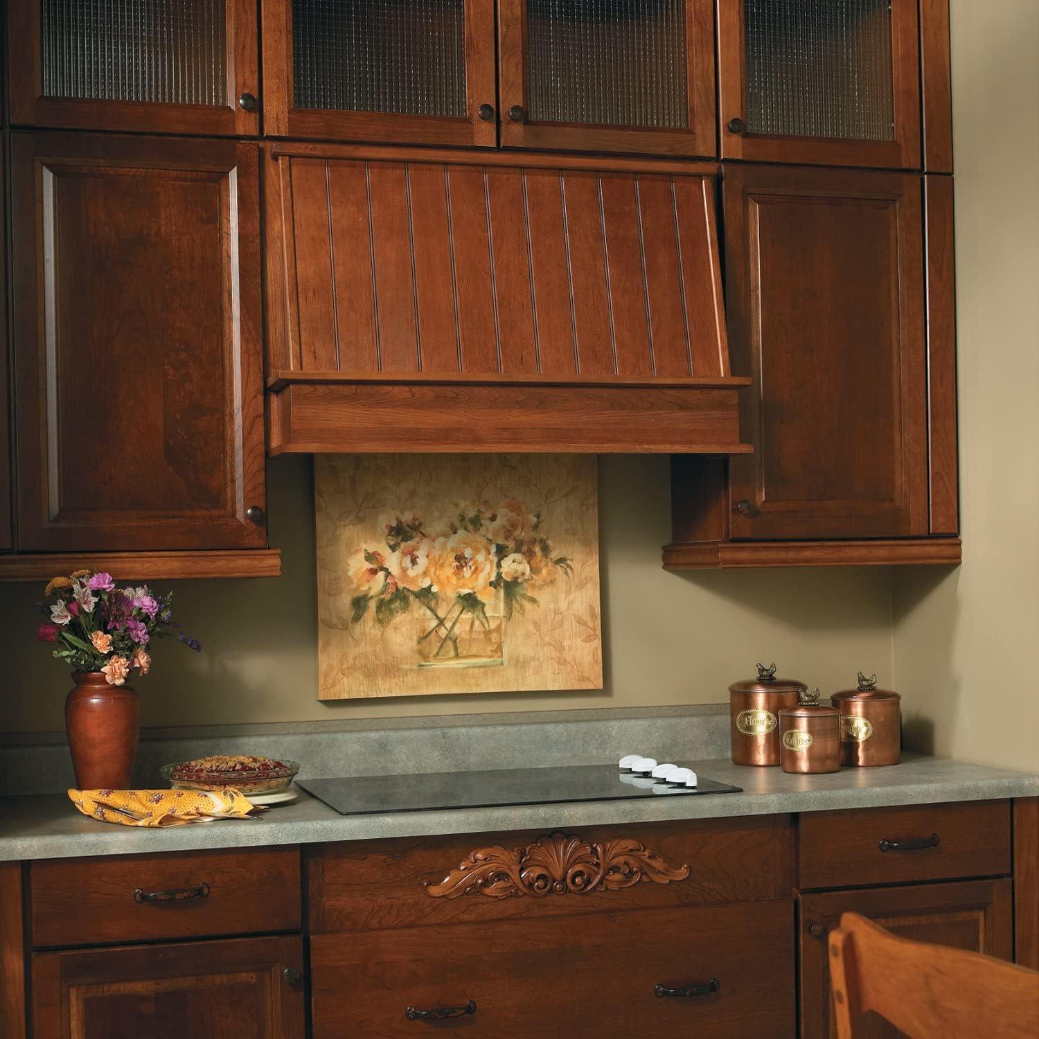 imageBroanNutone RMP17004 Elite Custom Power Pack for External Blower with Light Exhaust Fan for Kitchen Stainless Steel 90 Sones 400 CFM 276quotCustom Power Pack