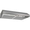 imageBroanNuTone Glacier 36inch UnderCabinet 4Way Convertible Range Hood with 2Speed Exhaust Fan and Light BisqueStainless Steel