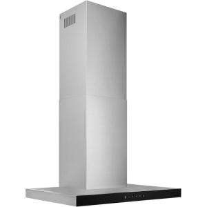 imageBroanNuTone BWT1304SS TStyle Range LED Lighting Convertible WallMount Kitchen Chimney Vent Hood 30Inch Stainless SteelBlack Stainess Steel