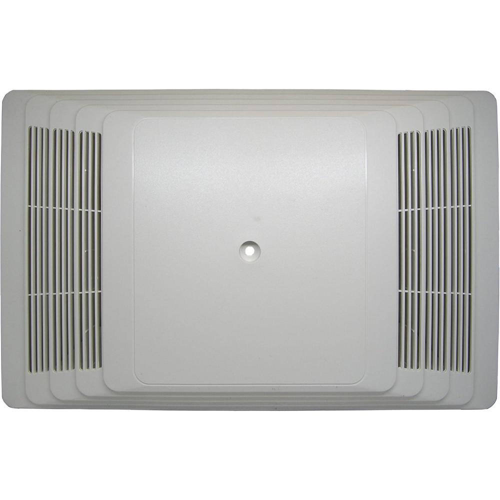imageBroan S97013581 Bathroom Fan Cover Grille Assembly Kit White