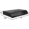 imageBroan BKDB130SS Sahale Range Hood with LED Light Stainless Steel 30inchBlack