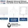 imageBroanNuTone RCM700 Magnetic Universal CleanCover Bath Fan Replacement Grille