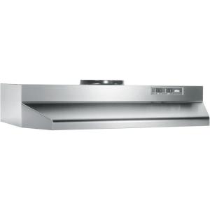 imageBroanNuTone 423004 30inch UnderCabinet Range Hood with 2Speed Exhaust Fan and Light 30 Inch Stainless SteelStainless Steel