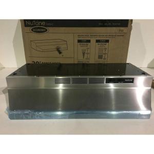 imageBroanNuTone RL6200 Series 30 in Ductless Under Cabinet Range Hood with Light in Stainless Steel RL6230SS