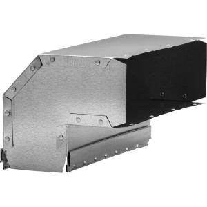 imageBroanNuTone Vertical Elbow Transition for Range Hood and Bath Ventilation Fans 6 x 9 x 13 Aluminum 428