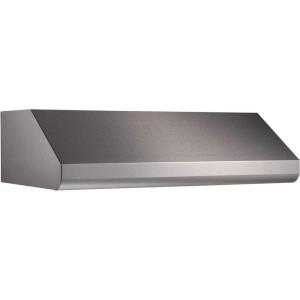 imageBroan Elite E64E36SS 36 UnderCabinet Canopy Range Hood with External Blower Options Variable Speed Control and Baffle Filters in Stainless Steel Blowers Sold