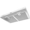 imageBroanNuTone Luxury Modern 36Inch 350 MAX Blower CFM 15 Sones Stainless Steel Range HoodWhite
