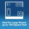 imageBroanNuTone Very Quiet Ceiling Bathroom Exhaust Fan wHumidity Sensing ENERGY STAR 110 CFM